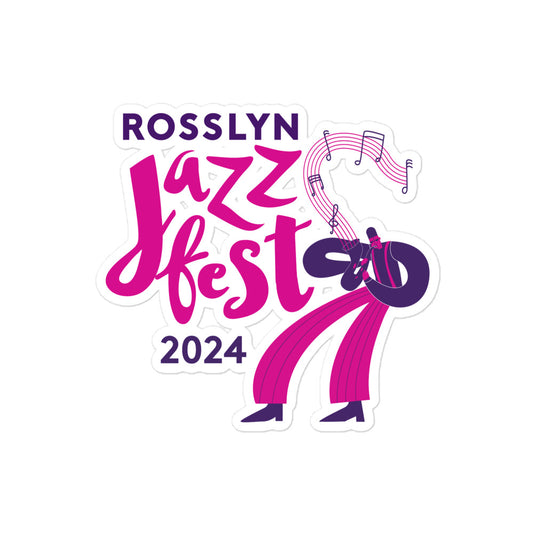 Jazz Fest '24 sticker